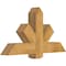 Ekena Millwork Kennewick Rough Sawn Timber Gable Bracket, Western Red Cedar, 48"W x 26"H x 6"D x 6"F, 13/12 Pitch GBW048X26X0606KEN00RWR - alternate 4